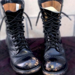Vintage Double H Corcoran jump boots